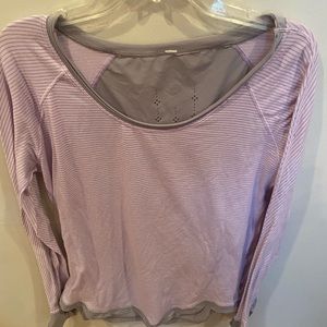 Lululemon long sleeve top size 8